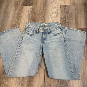 Levi's Super low Denim Jean light wash Size 25